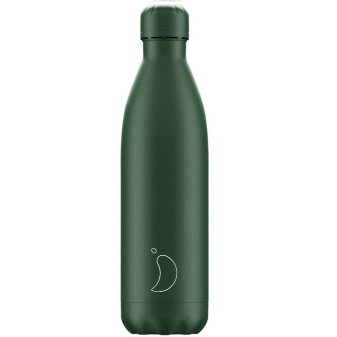 Chilly`s All Matte Green Μπουκάλι Θερμός 500ml